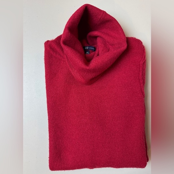 Gap red vintage turtleneck sweater - Picture 1 of 12